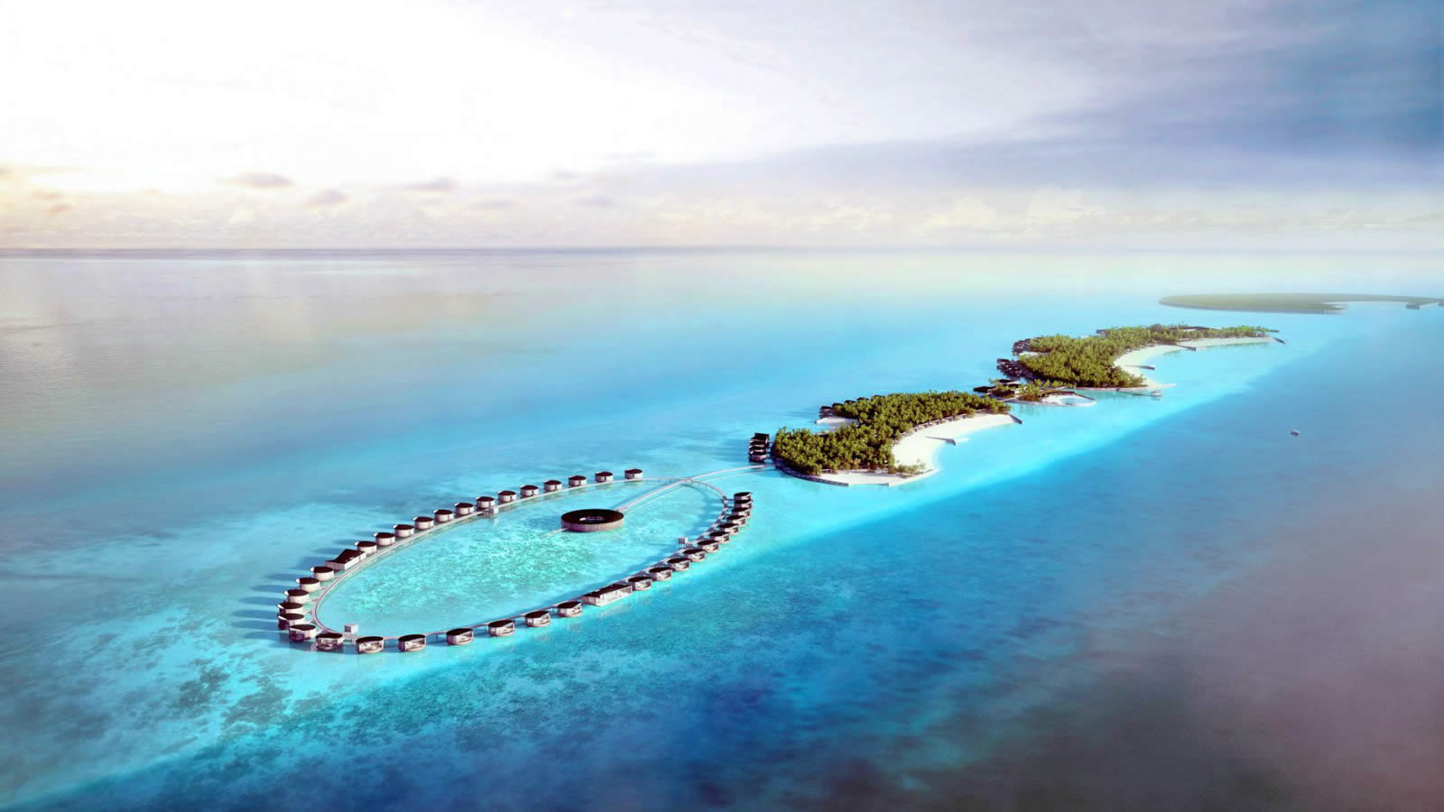 The Ritz-Carlton Maldives, Fari Islands aerial