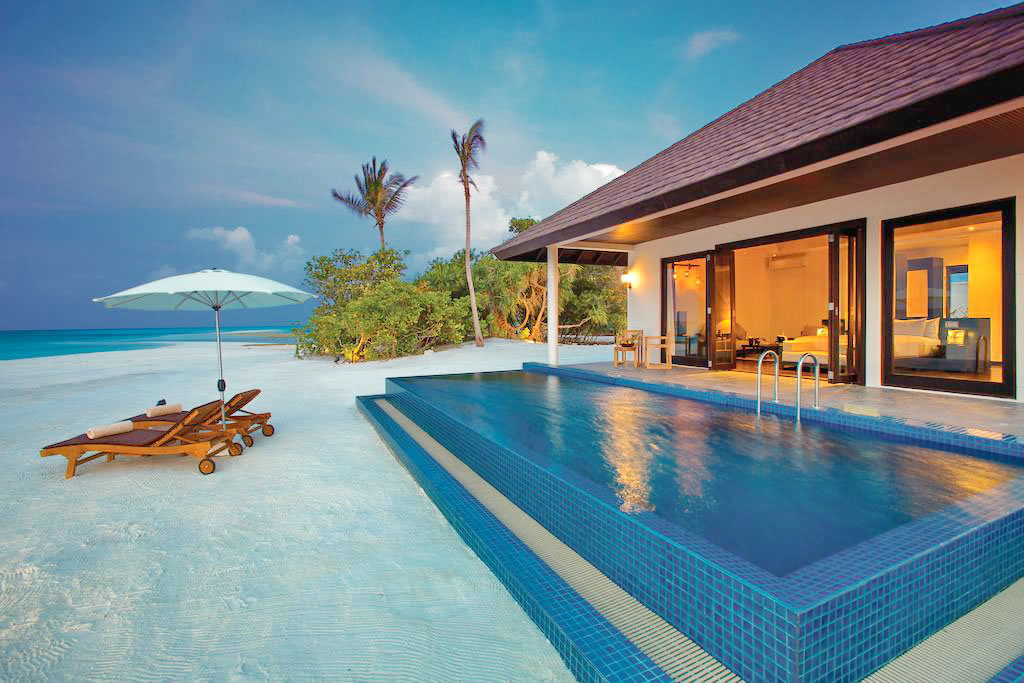 Atmosphere Kanifushi Maldives – A Premium All-Inclusive Resort - Sunset Beach Pool Villa