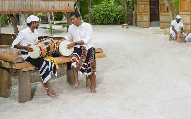 immersive Maldivian Village in maldives