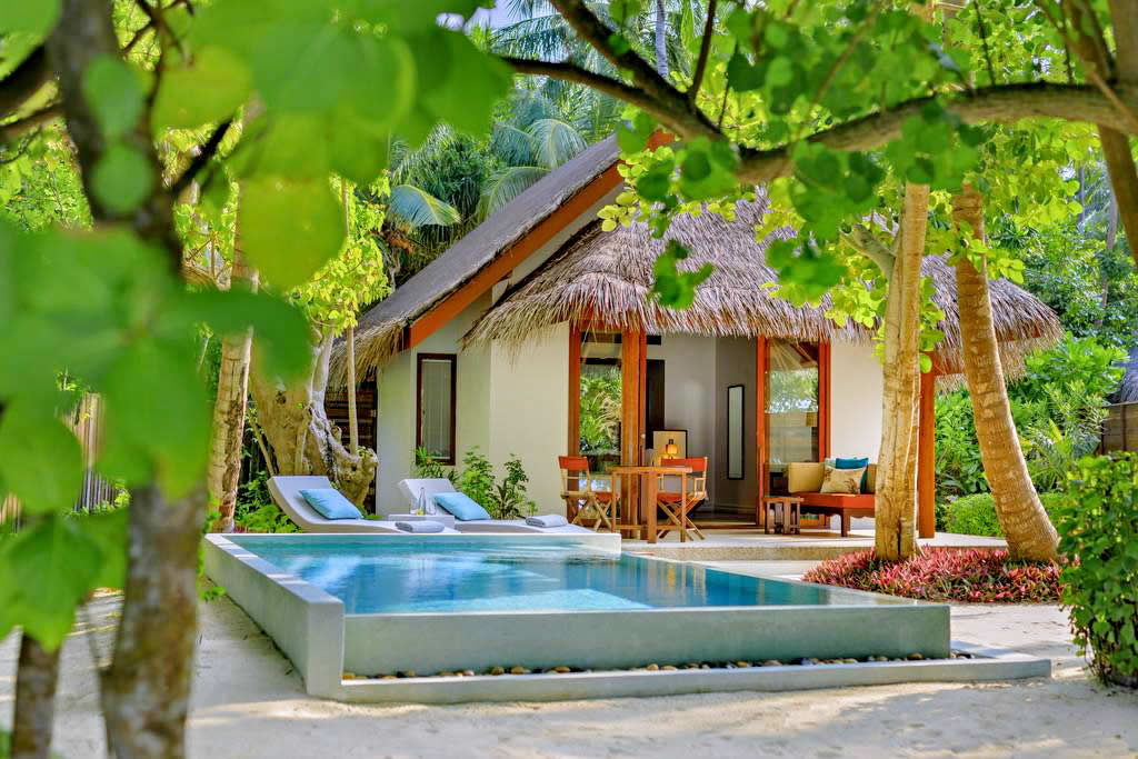 Dusit Thani Maldives  - Beach Deluxe Villa with Private Pool