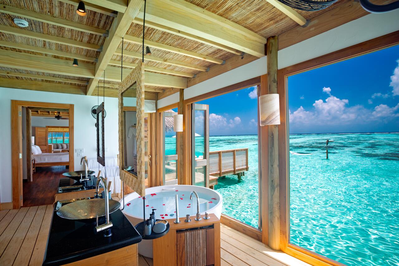 gili lankanfushi, water villa with ocean view