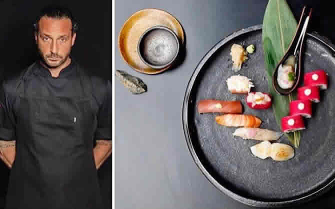 Chef Pepi Anevski, world sushi champion, takes over Tsuki at COCO BODU HITHI in Maldives 2024