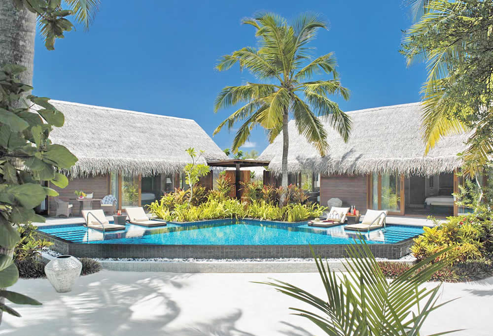Shangri-La's Villingili Resort and Spa - One-Bedroom Beach Pool Villa
