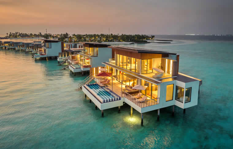 Three-Bedroom Ocean Water Pool Atelier in Maldives 2024