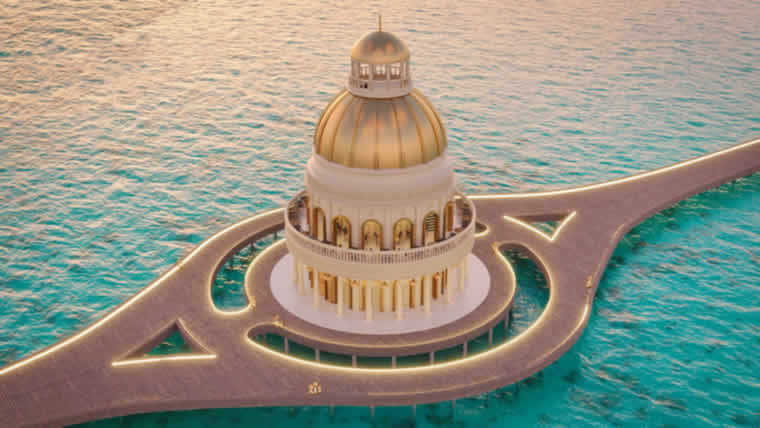 The Dome, a spectacular architectural masterpiece in maldives