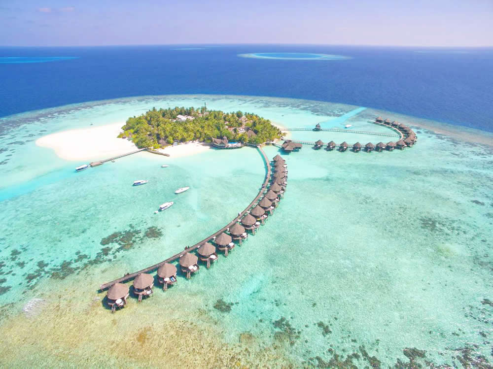 tulhagiri maldives aerial