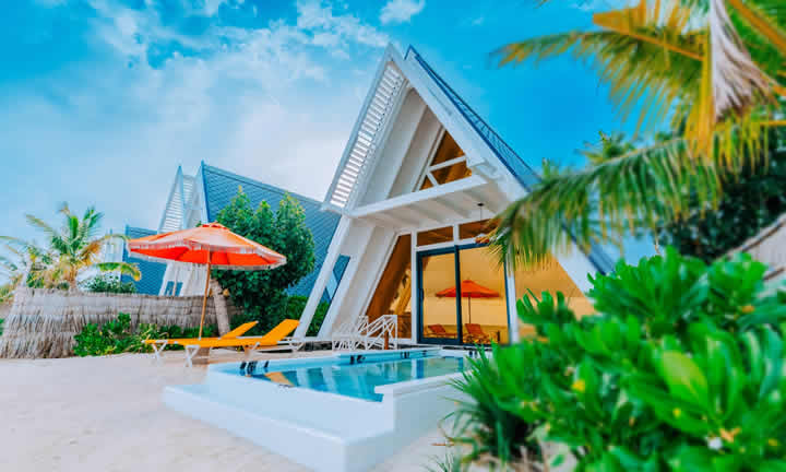 Oaga Art Resort : Bodu Haruge Beach Villa