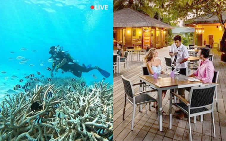 underwater camera in maldives
