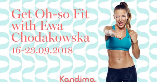 Kandima Maldives Announces ‘GET OH-SO FIT' Week with Fitness Trainer Ewa Chodakowska