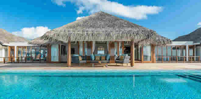 Private Pool Residences in anantara maldives