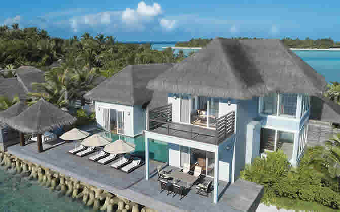 Naladhu Private Island beach house