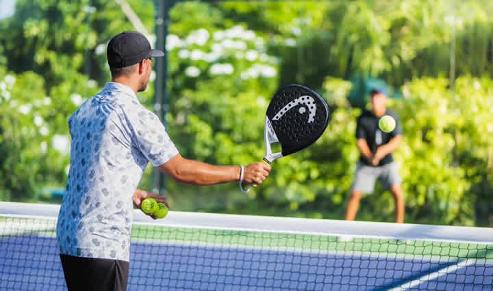 Padel Tennis in the maldives