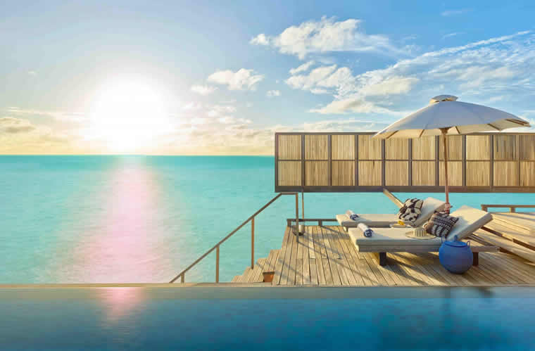 laidback luxury in the resort’s expansive villas