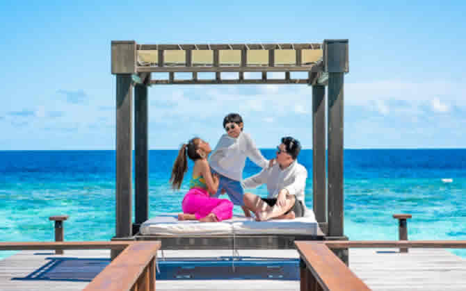 Family Fun in a Tropical Easter Bliss in Maldives