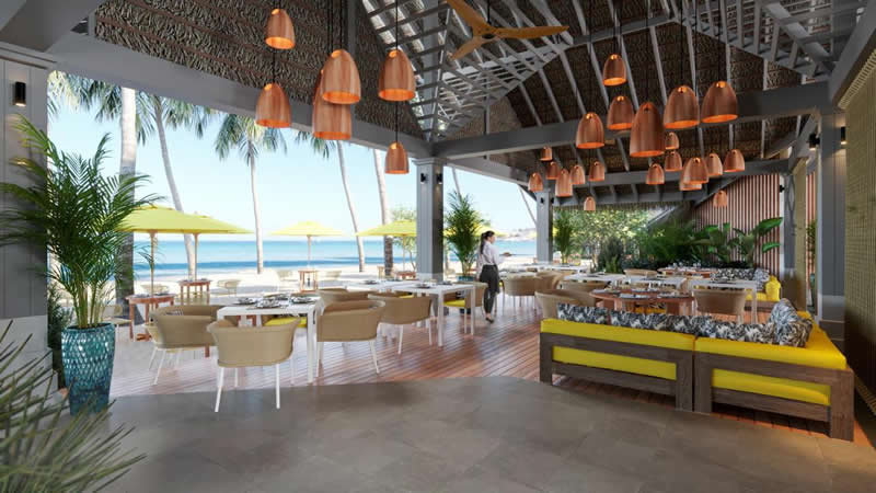 Cora Cora Maldives Resort, главный ресторан