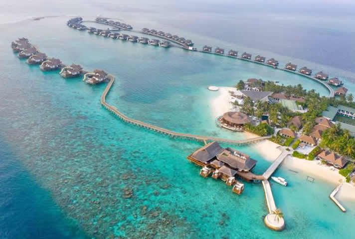 private island in Indian ocean