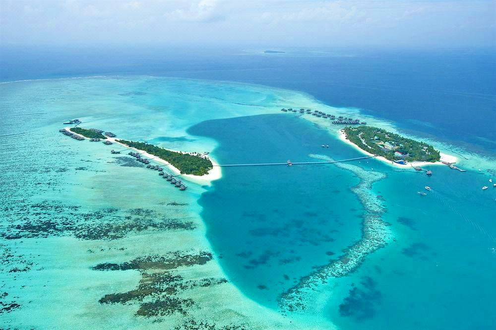 Conrad Maldives Rangali Island, two island aerial