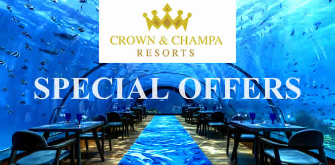 Crown & Champa Resorts | Maldives Holiday Offers