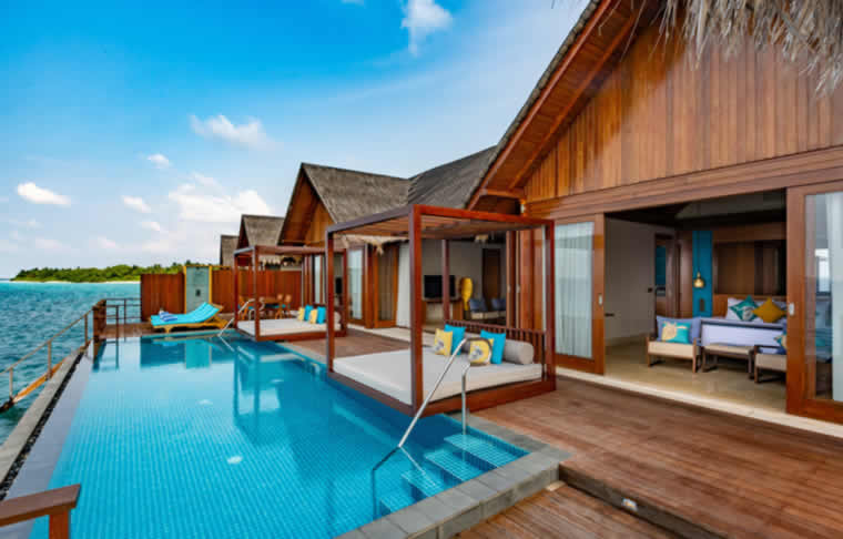 TWO BEDROOM REEF RESIDENCE WITH POOL in maldives