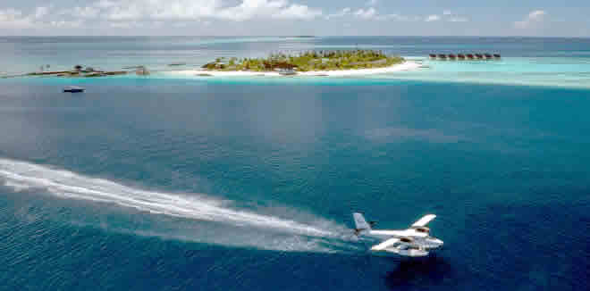 Fushifaru Maldives : SEAPLANE TRANSFER