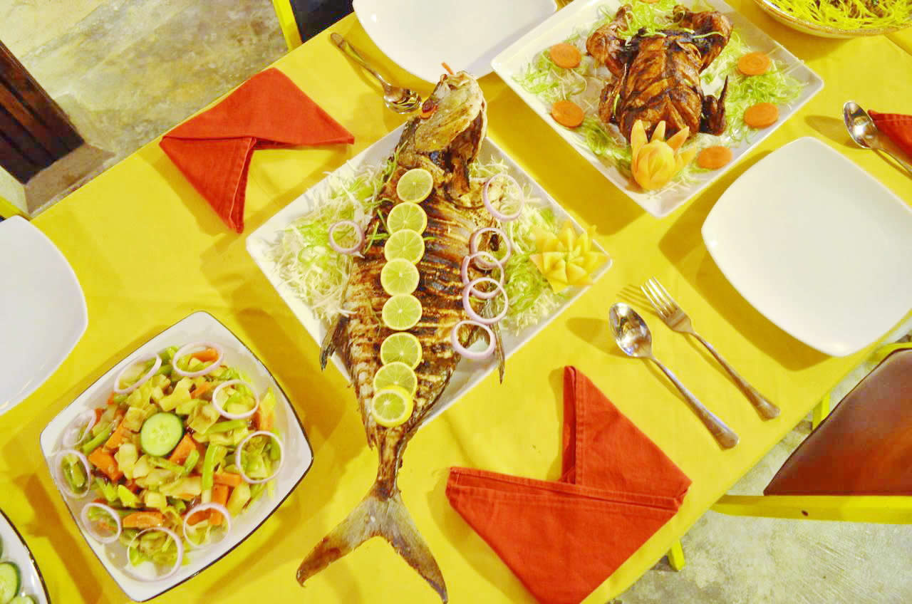 Hanimaadhoo fine dining, seafood restaurant