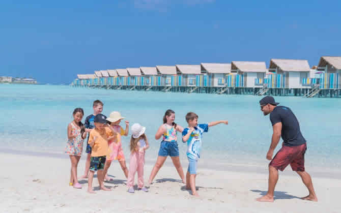 Summer Family CAMP-CATION at Hard Rock Hotel Maldives