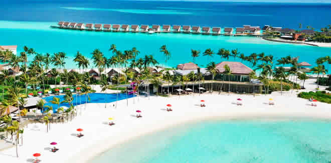 Hard Rock Hotel Maldives - the beach club