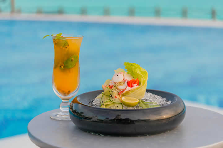 tasting menus, crafted exclusively with sustainable local ingredients at JW Garden in maldives