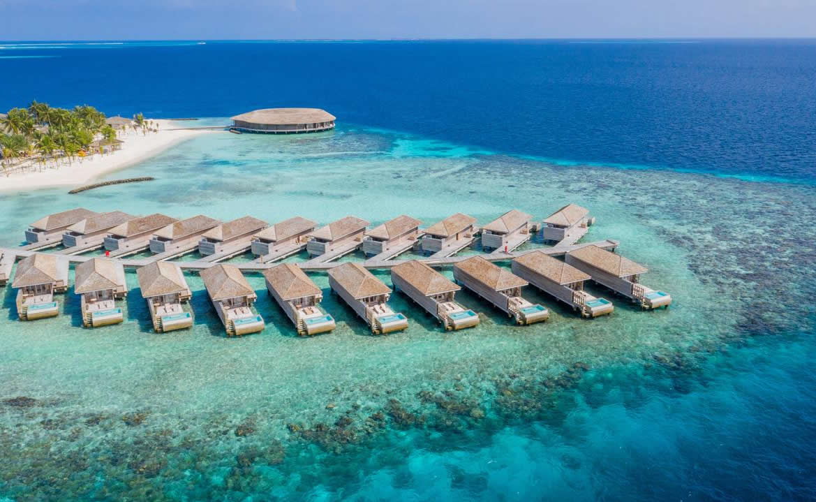 Kagi Maldives Spa Island earial