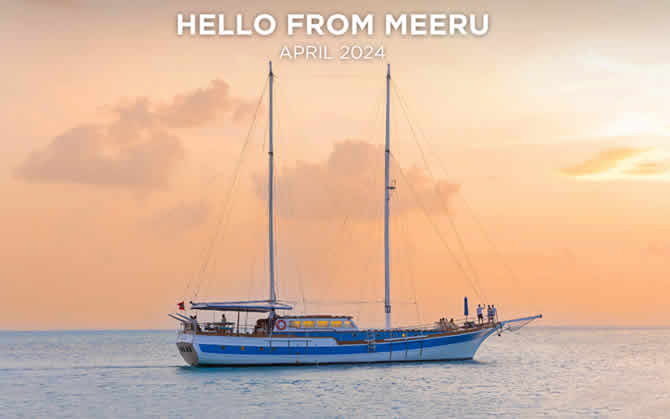 Meeru Island, April 2024 in Maldives 