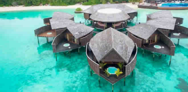 lily beach: the overwater spa