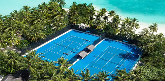 Raise Your Game at the Maldives’ Most Luxe Tennis Resorts