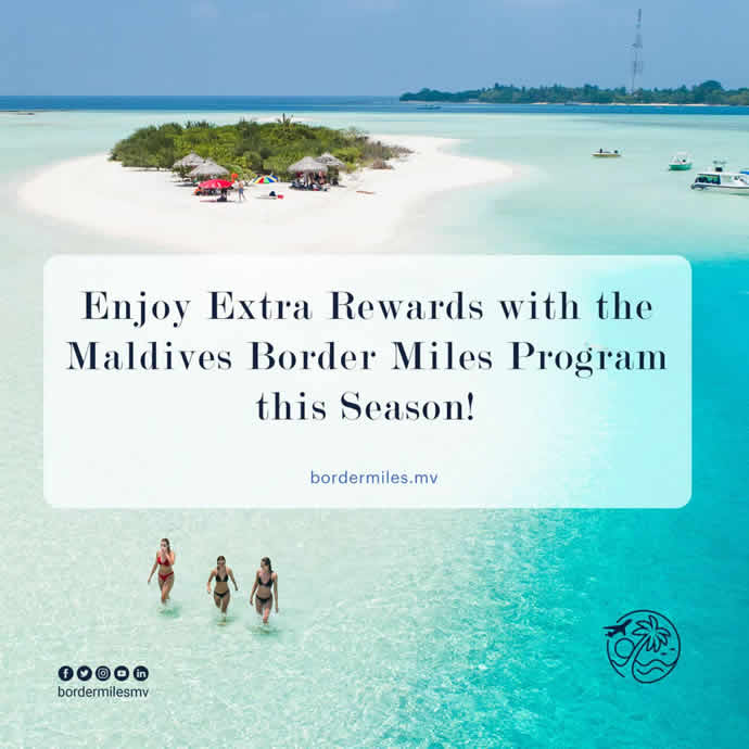 Maldives Border Miles 2023: bonus of 20 points 