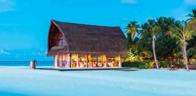 Meetings pavilion in maldives