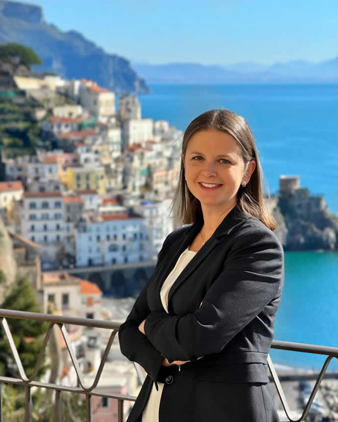 Estelle Vassallo as General Manager of Anantara Convento di Amalfi Grand Hotel, 2024