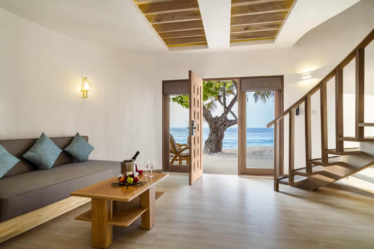 new beach villa interior