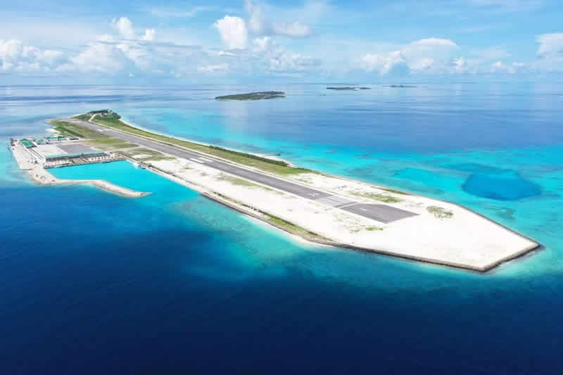 New airport of Lhaviyani Atoll