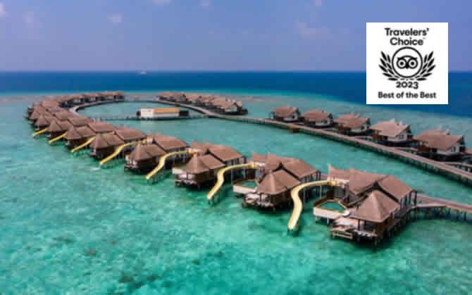 2nd world's best hotel in maldives