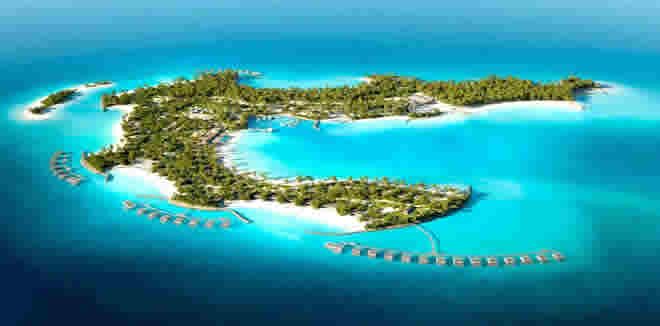 Patina Maldives aerial