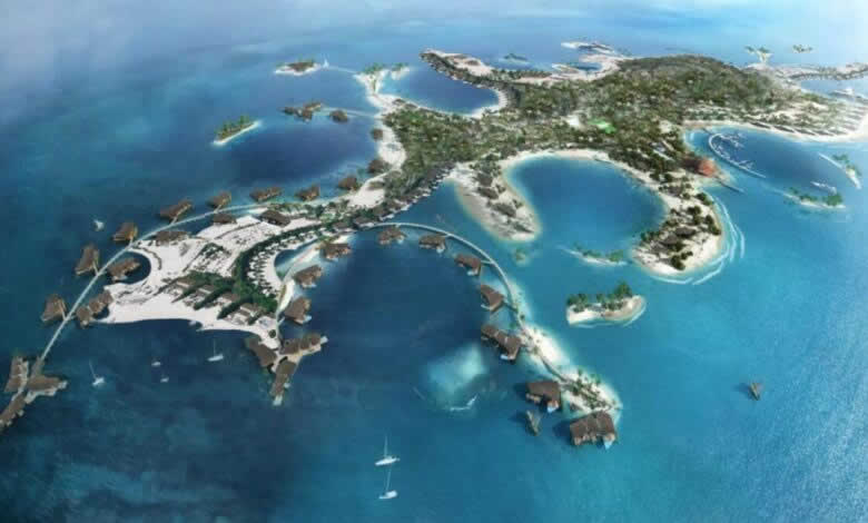 Projekt Delfin: New integrated tourism development in the Maldives.