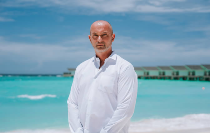 Maurice Lucien Van Den Bosch in maldives