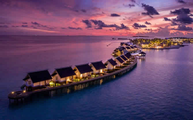 SAii resort in maldives under the sea of stars