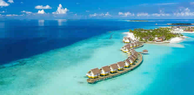 SAii Lagoon Maldives, Curio Collection By Hilton aerial
