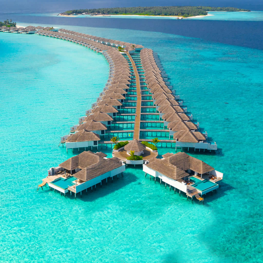 Finolhu Baa Atoll Maldives, water villas with pool