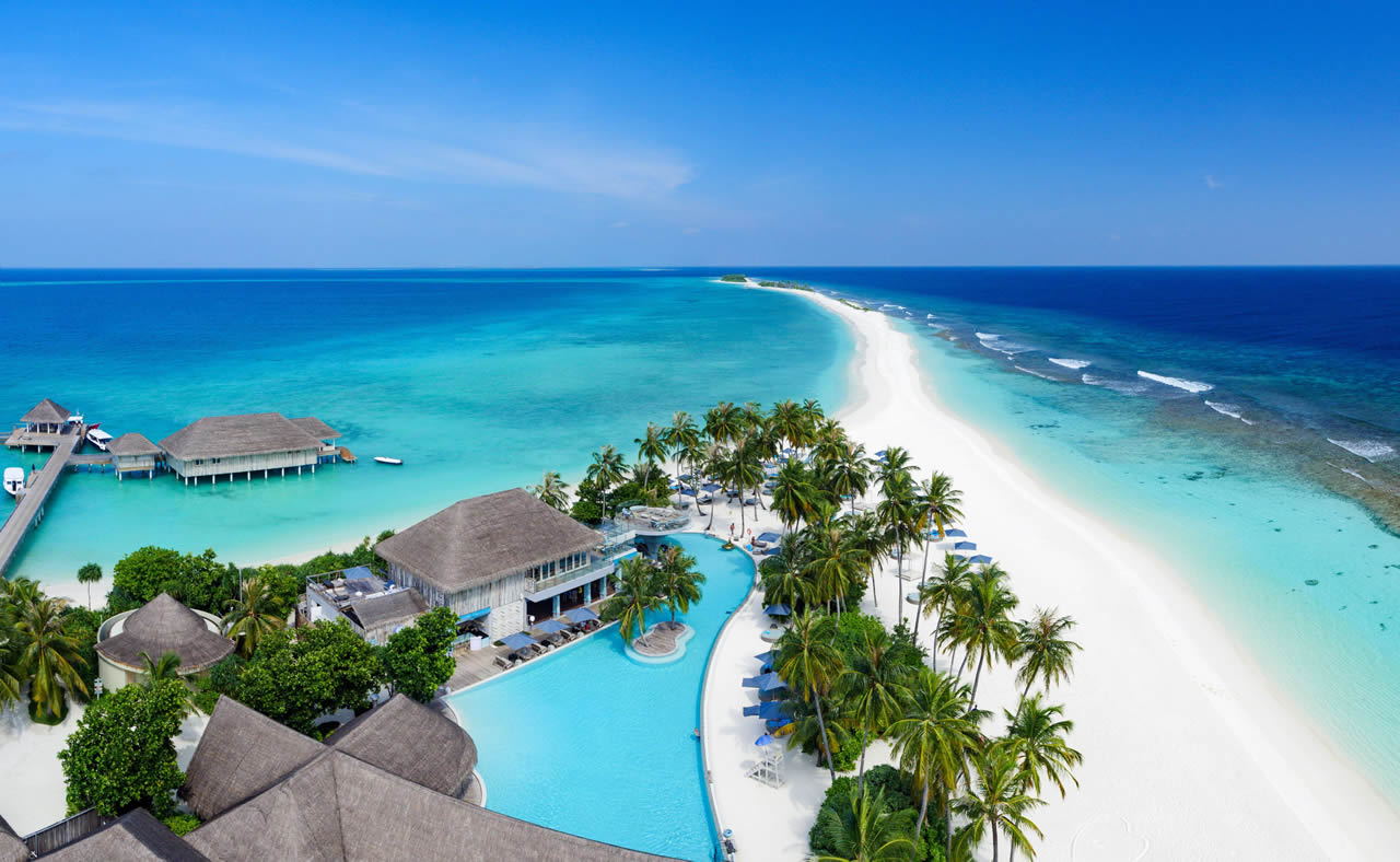 Seaside Finolhu Resort Maldives sand bank