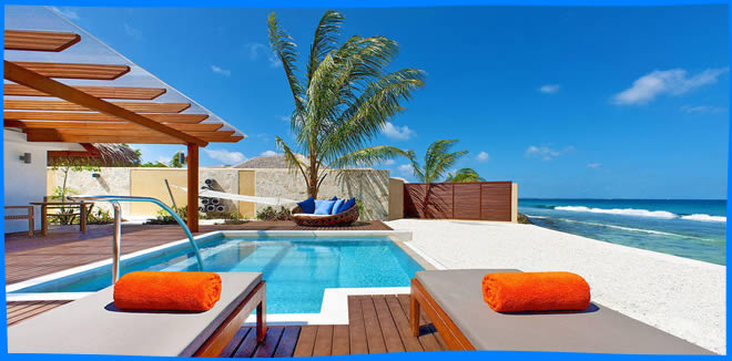 Sheraton Full Moon Resort & Spa: beach pool villa