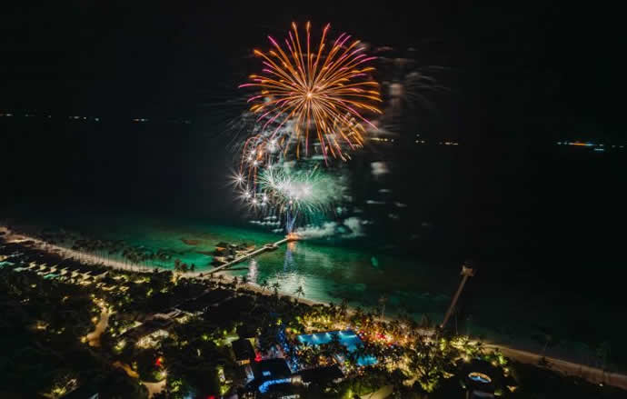 firework in maldives