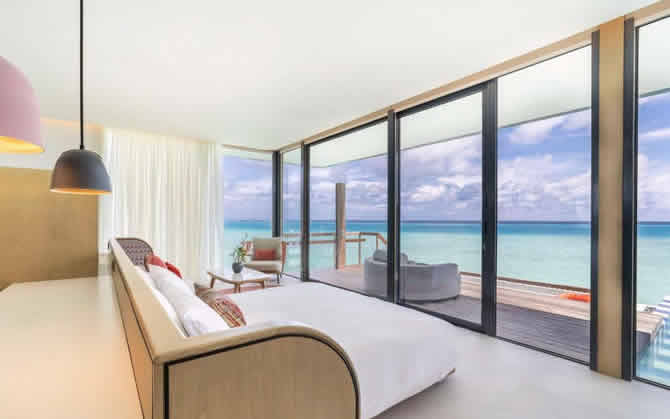 SO/ Maldives 2024 : luxury water villa with pool