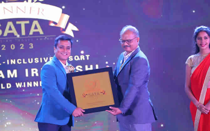 Gold Award at South Asian Travel Awards 2023