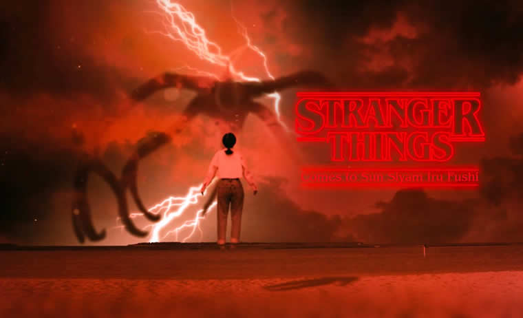 hit Netflix series, “Stranger Things.” 